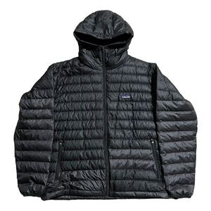 Patagonia Black Puffer Hooded Jacket